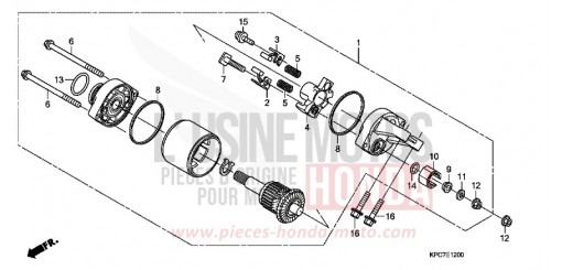 DEMARREUR XL125VB de 2011